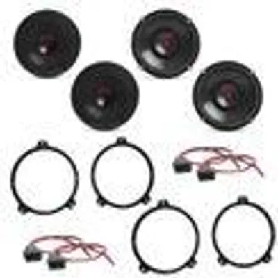 Produktbild von JBL Stage3 627 3 Ohm Lautsprecher Einbauset für E46 Limousine Coupé vorne hinten
