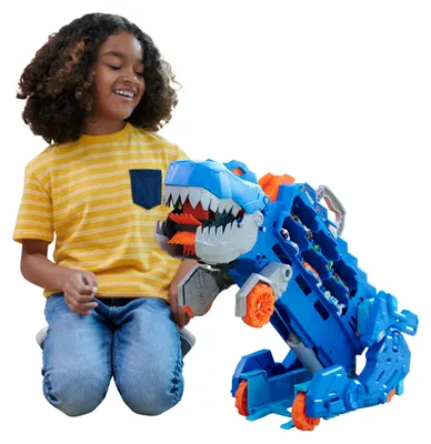 Imagen del producto de Hot Wheels City Ultimate T-Rex Transporter HNG50