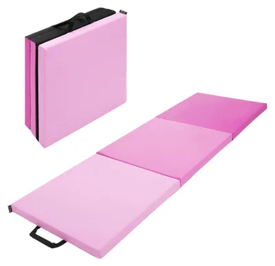 Image de 4Fizjo Matelas de gymnastique 180x60x5 cm rose