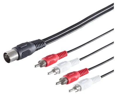 Produktbild von Audiokabel, DIN-Stecker 5-polig