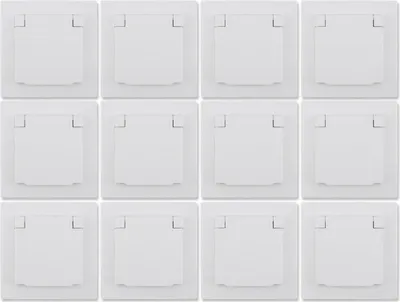 Produktbild von Schutzkontakt-Steckdose McPower Flair 250V/16A UP IP44 weiß 12er-Pack