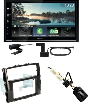 Produktbild von Kenwood DMX7722DABS Android Auto CarPlay Einbauset für Mitsubishi Pajero ab 2015