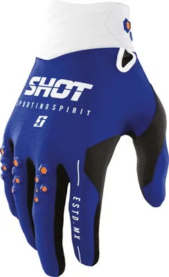Obrázek produktu pro Rukavice Shot Contact Spirit Motocross, modré, 13