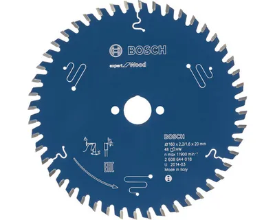 Obrázek produktu pro Bosch 2608644018 Bosch Kreissägeblatt EX WO H 160x20-48