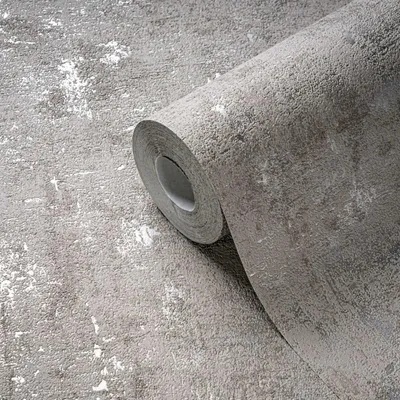 Produktbild von Strukturtapete Betonoptik Hellgrau Beige – Vliestapete Used Look – Modern Industrial AS-Creation (KG-174760)