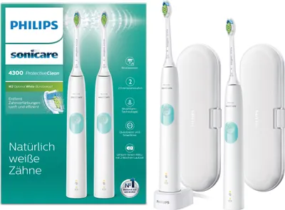 Obrázok produktu pre Philips Sonicare HX6807/35, Dospelý, Sonická zubná kefka, Denná starostlivosť, Bielenie, 62000 pohybov za minútu, Biela, 2 min
