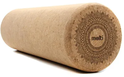 Image de Rouleau de yoga liège - Rouleau de massage - 30 x 10 cm - Pour yoga et fitness