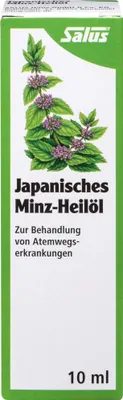 Image de Huile médicinale de menthe japonaise Salus, 10 ml d'huile essentielle