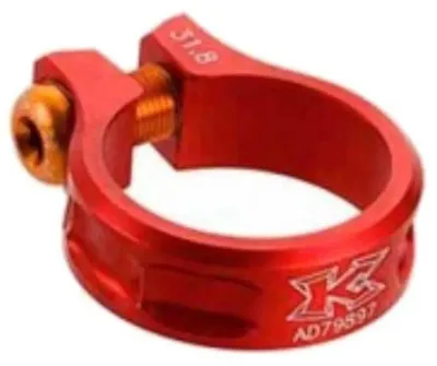 Zdjęcie produktu dla Kcnc Mtb Sc 11 Śruba zacisku siodełka, czerwona, 31,8 mm, czerwona, 31,8 mm