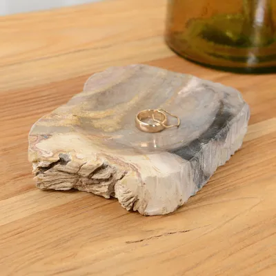 Imagen del producto de Dispensador de jabón de madera - Redondo - 13 cm