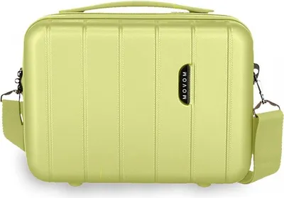 Produktbild von MOVOM Wood Yellow, Reise-Kosmetikkoffer, 21x29x15cm, 9L, 531396B
