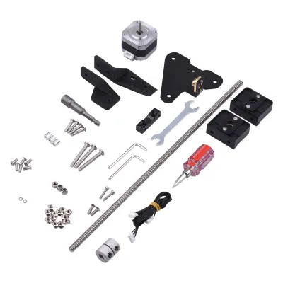 Produktbild von Upgrade-Kit fuer zwei Z-Achsen-Gewindespindeln 42-34 Schrittmotor 365 mm T8-Gewindespindel fuer Creality Ender-3 Ender-3S Ender-3 Pro 3D-Drucker