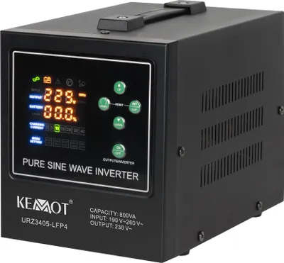 Obrázek produktu pro Zdroj záložní KEMOT PROsinus 800 URZ3405-LFP4 500W 12V