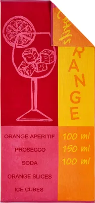 Produktbild von Dyckhoff Strandtuch Aperitif bunt 80.0 x 180.0 cm (08751 48 750)