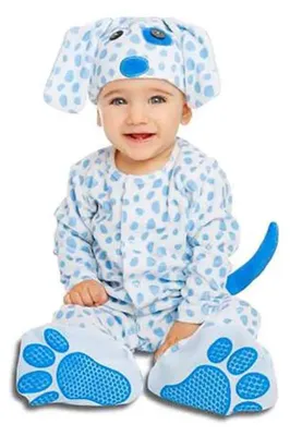 Immagine prodotto di Costume da cucciolo per neonati, blu, 0-6 mesi, bambini, blu, 0-6 mesi