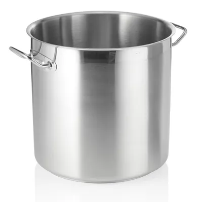 Obrázek produktu pro Profesionální hrnec z nerezové oceli Hrnec na polévku s poklicí, 36,0 litrů, ØxV: 36 x 36 cm