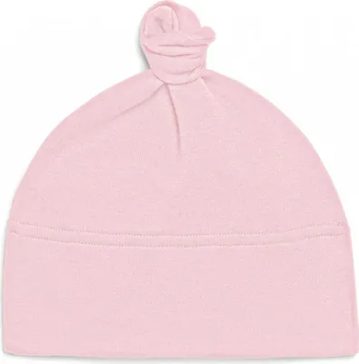 Produktbild von Babybugz BZ15 | Baby 1 Knot Hat - Babymütze - 100% Baumwolle - Farbe: Powder Pink - Größe: One Size
