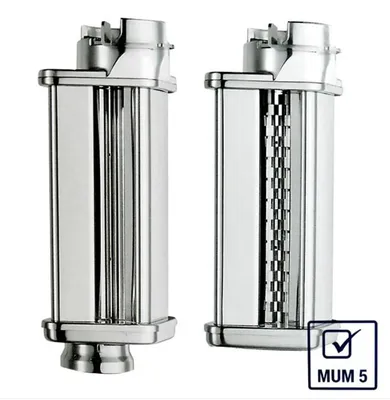 Produktbild von Fur Bosch MUZ5PP1 PastaPassion Set Lasagne und Tagliatelle Stahl/verchromt für MUM5