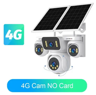 Zdjęcie produktu dla Kamera monitoringu, 12-krotny zoom optyczny, zdalny monitoring, kamera 4G bez karty