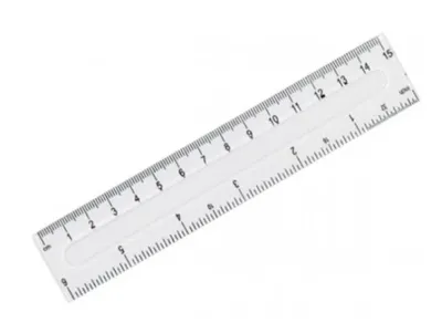 Immagine prodotto di Righello in plastica 15 cm