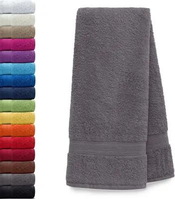 Produktbild von AR Line ARIZONA Handtuch-Serie – 500 g/m² Frottier in 9 Größen verfügbar, Größe: Duschtuch 70x140 cm, Farbe: Anthrazit-Grau