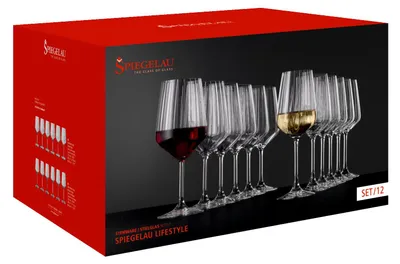 Produktbild von Spiegelau Lifestyle Stielgläser Set 12tlg