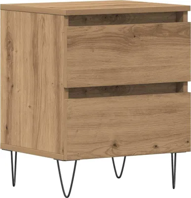 Produktbild von Nachttisch Eiche handwerklich 40 x 35 x 50 cm Holzwerkstoff