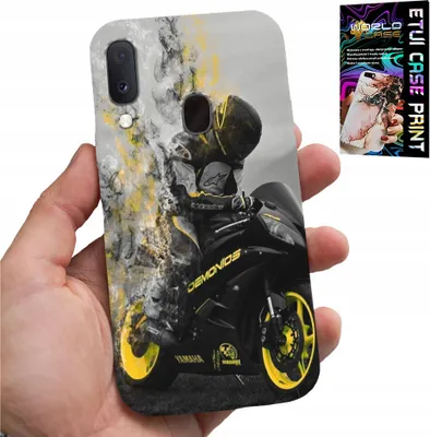 Image de Étui Pour Samsung Galaxy A40 - Moto Fan Plusieurs Motifs Au Dos