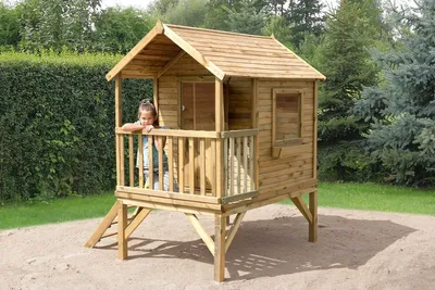 Produktbild von Kinderspielhaus 2A - Abmessungen: 180 x 120 cm