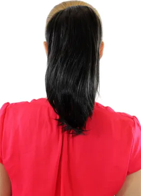 Produktbild von WIG ME UP Haarteil, Schwarzbraun, glatt, 15-9-3
