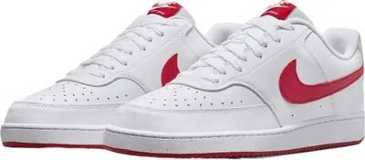Produktbild von Nike Herren Sneaker Court Vision Low Next Nature white/university red 44.5 EU-10.5 US