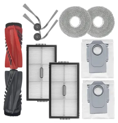 Image de T6 Kit d'accessoires d'alimentation pour Roborock Saros 10R, S9 MaxV Slim, Qrevo CurvX, Curv 2 Pro, EdgeT