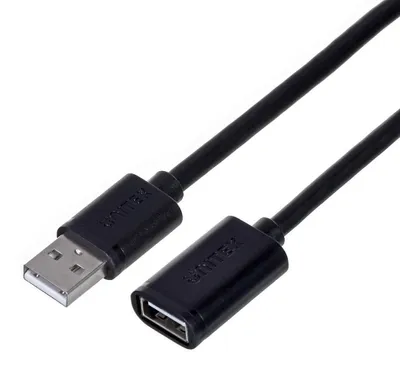 Zdjęcie produktu dla UNITEK Y-C418GBK, 5 m, USB A, USB A, USB 2.0, 0,48 Gbit/s, Czarny