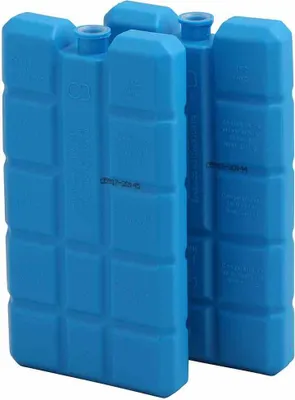 Produktbild von Kühlakku-2er Set 200 g Farbe blau, mit Banderole
