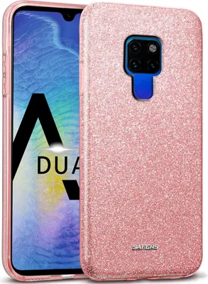 Immagine prodotto di Custodia per telefono cellulare per Huawei Mate 20 cover scintillante copertura protettiva in TPU, oro rosa