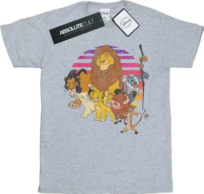 Produktbild von Disney - "The Lion King Pride Family" T-Shirt für Damen BI29121 (XXL) (Grau)