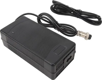 Image de 58,8 V 3A chargeur de scooter électrique-vélo au lithium pour prise 3 pôles GX16 AC