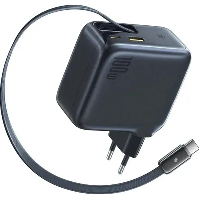 Produktbild von Baseus E0120M00, Drinnen, AC, 0,8 m, Schwarz