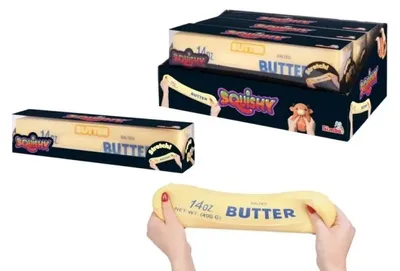 Produktbild von Squishy Dehnbare Figur Butter 28 cm Display (6)