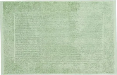 Obrázek produktu pro HOMESCAPES Koupelnová předložka Imperial, 100% bavlna, limetkově zelená