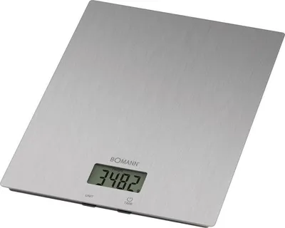 Image de Balance de cuisine en acier inoxydable Bomann KW6086CB-Inox