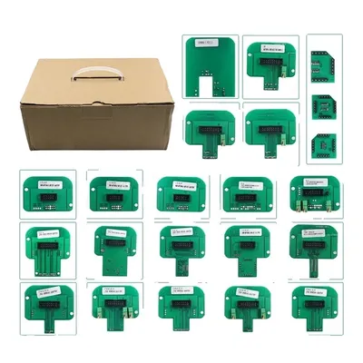 Image de Jeu de 22 adaptateurs BDM pour reprogrammation ECU – Compatible KESS, KTAG, FGTECH, BDM100, KTM100