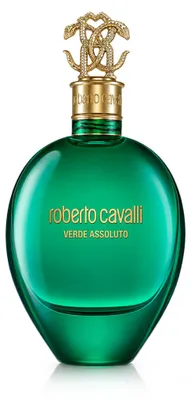Produktbild von Roberto Cavalli Verde Assoluto, Frauen, 75 ml, Bergamotte, Rosa Pfeffer, Mandarine, Geißblatt, Tuberose, Gardenia, Sandelholz, Zedernholz, Bernstein, Praline, Spray