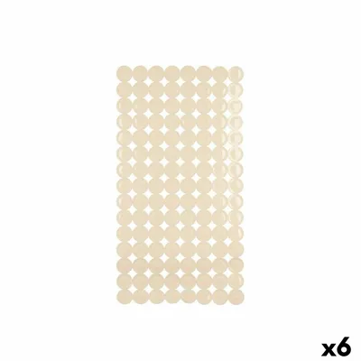Produktbild von Rutschfeste Duschmatte Beige PVC 68 x 36 x 1 cm (6 Stück)