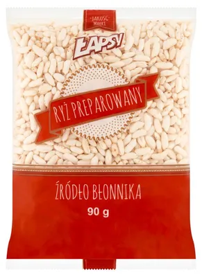 Zdjęcie produktu dla Łapsy Ryż Preparowany 90 G