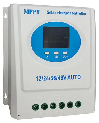 Productafbeelding van MPPT Zonne-energie laadregelaar 150A met LCD-display voor verschillende spanningen