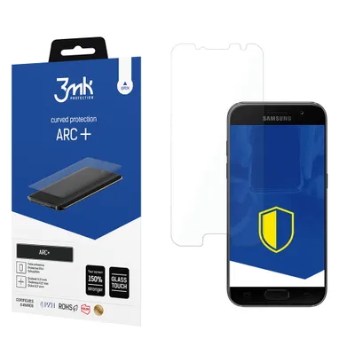 Produktbild von 3mk Display Schutzfolie ARC+ für Samsung Galaxy A3 2017 0,17mm Self-Heal