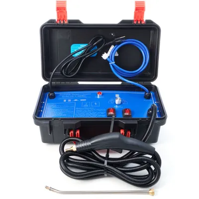 Obrázek produktu pro Vysokoteplotní parní čistič Čistící stroj 3KW 220V Ruční parní čistič automobilů