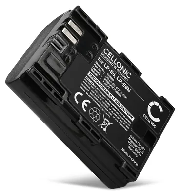 Immagine prodotto di CELLONIC 1x Batteria per Fotocamera Compatibile con Canon EOS R5 Mark II, EOS R7, R5 Mark II, LP-E6 – (2000mAh, 7.2V)