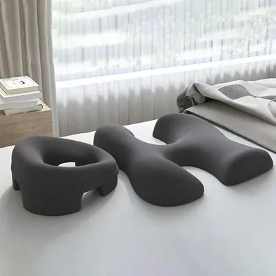 Produktbild von Massagebettkissen für die Massage mit ergonomischem Brustkissen, gepolsterter Kopfstütze, weicher Entspannungsunterstützung, Schönheitsregeneration und Spa-Therapie
